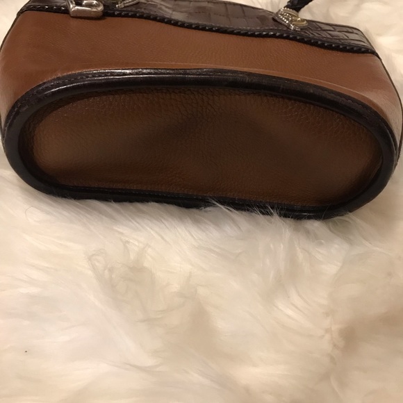🔥Brighton leather bag w/2tone color& hardware - Picture 4 of 8